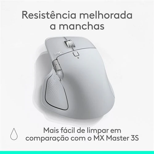 Rato Wireless Logitech MX Master 4 - Offwhite - Image 17