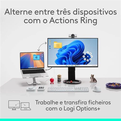 Rato Wireless Logitech MX Master 4 - Offwhite - Image 18