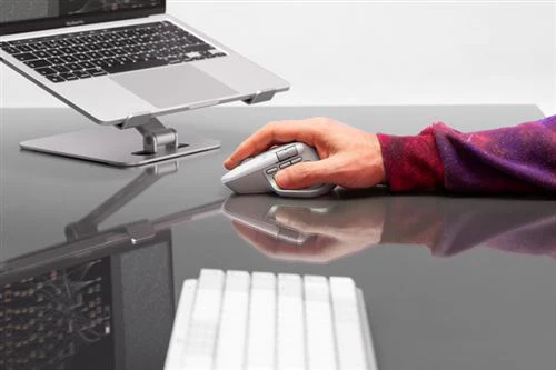 Rato Wireless Logitech MX Master 4 - Offwhite - Image 8