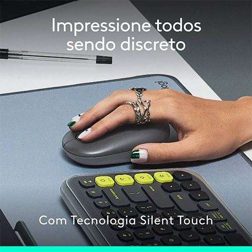 Rato Wireless Logitech Pop - Preto Grafite - Image 5
