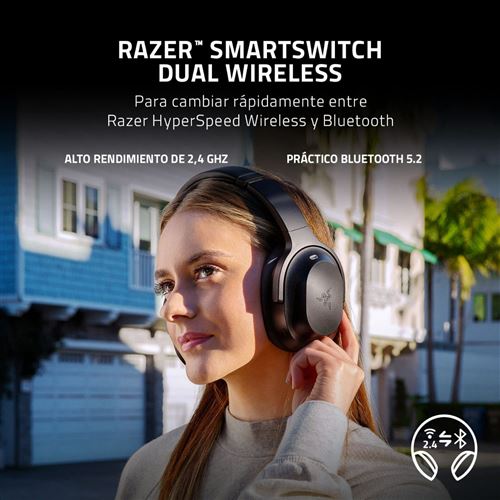 Auscultadores Gaming Wireless Razer Barracuda Pro - Preto - Image 7