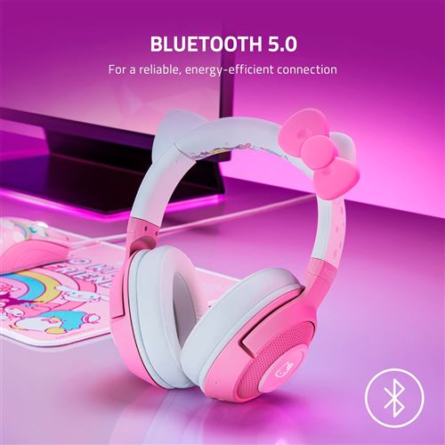 Auscultadores Gaming Bluetooth Razer Kraken - Hello Kitty & Friends Edition - Image 3