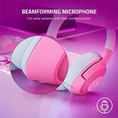 Auscultadores Gaming Bluetooth Razer Kraken - Hello Kitty & Friends Edition - Image 6