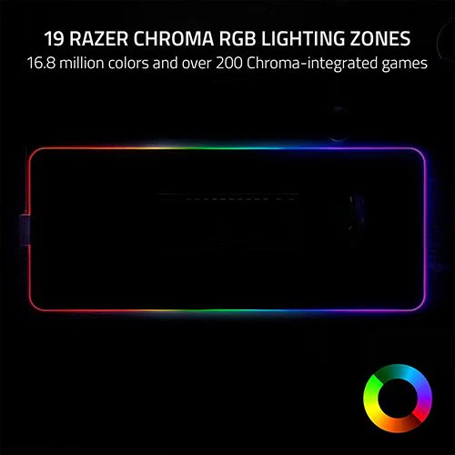 Tapete Rato Gaming Razer Strider Chroma RGB - Preto - Image 2