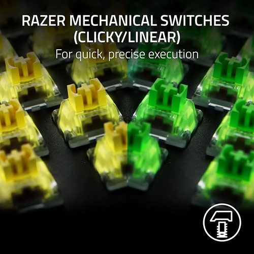 Teclado Gaming Razer Blackwidow V4 X RGB - Layout US - Green Switch - Image 2