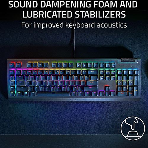 Teclado Gaming Razer Blackwidow V4 X RGB - Layout US - Green Switch - Image 7