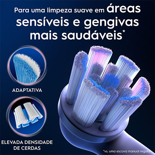 Recargas para Escovas de Dentes Elétrica Oral-B iO Gentle Care - Branco - 6 Unidades - Image 2