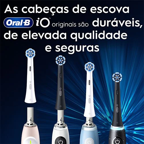 Recargas para Escovas de Dentes Elétrica Oral-B iO Gentle Care - Branco - 6 Unidades - Image 5