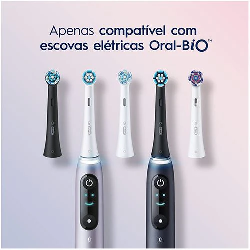 Recargas para Escovas de Dentes Elétrica Oral-B iO Gentle Care - Branco - 6uni - Image 3