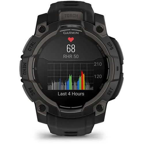 Relógio Desportivo Garmin Instinct 3 45mm AMOLED - Preto - Image 9