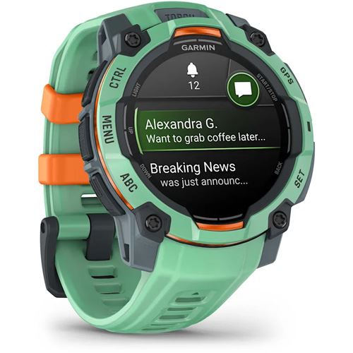 Relógio Desportivo Garmin Instinct 3 45mm AMOLED - Verde Neotropic (Edição Limitada) - Image 2