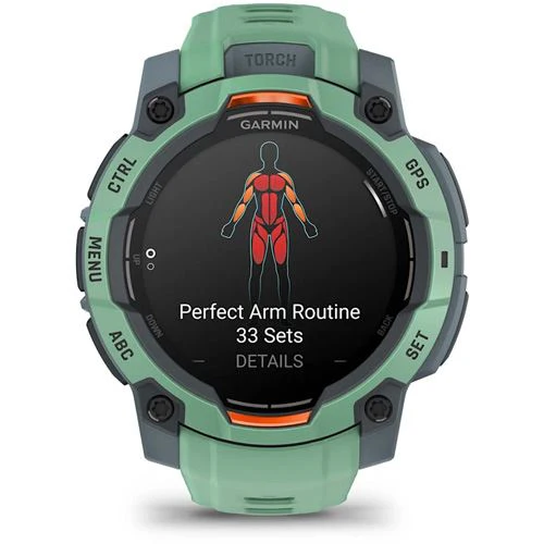 Relógio Desportivo Garmin Instinct 3 45mm AMOLED - Verde Neotropic (Edição Limitada) - Image 7