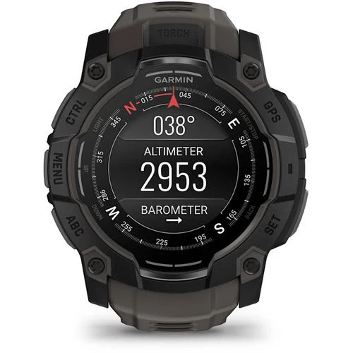 Relógio Desportivo Garmin Instinct 3 50mm AMOLED - Preto/Carvão - Image 10