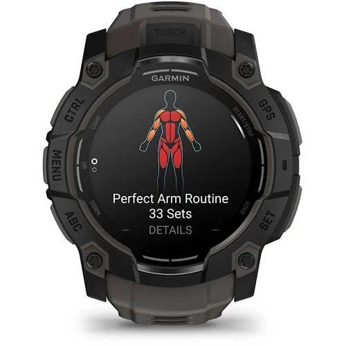 Relógio Desportivo Garmin Instinct 3 50mm AMOLED - Preto/Carvão - Image 7