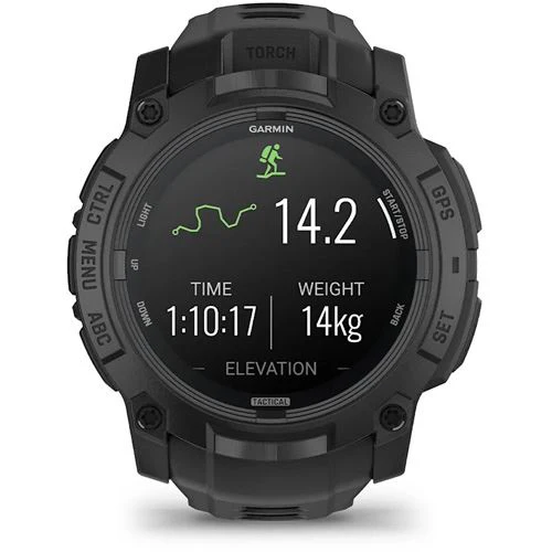 Relógio Desportivo Garmin Instinct 3 Tactical Edition 50mm AMOLED - Preto - Image 8