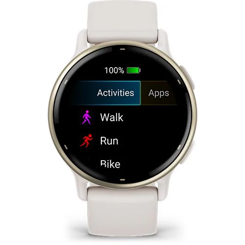 Relógio Desportivo Garmin Vivoactive 5 - Branco - Image 2