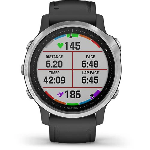 Relógio Desporto Garmin Fénix 6S 42mm - Prateado | Preto - Image 7