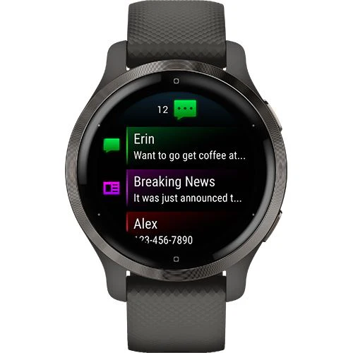 Relógio Desportivo Garmin Venu 2S - Preto - Image 2