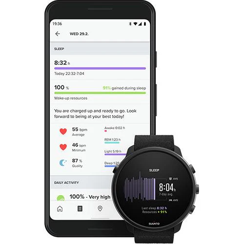 Relógio Desporto Suunto 7 - Matte Black Titanium - Image 5