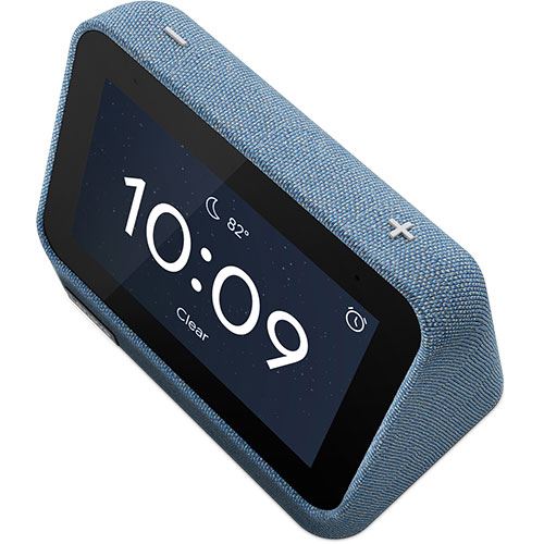 Smart Clock Lenovo 2 - Soft Touch Abyss Blue - Image 4