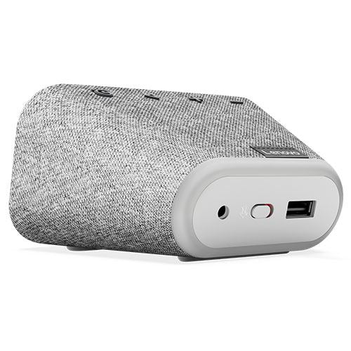 Smart Clock Lenovo Essential com Google Assistant - Soft Touch Grey - Image 4