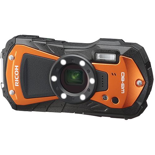 Máquina Fotográfica Compacta Ricoh WG-80 - Laranja - Image 2