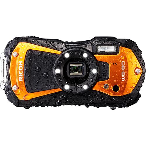 Máquina Fotográfica Compacta Ricoh WG-80 - Laranja - Image 3