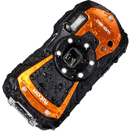 Máquina Fotográfica Compacta Ricoh WG-80 - Laranja - Image 4