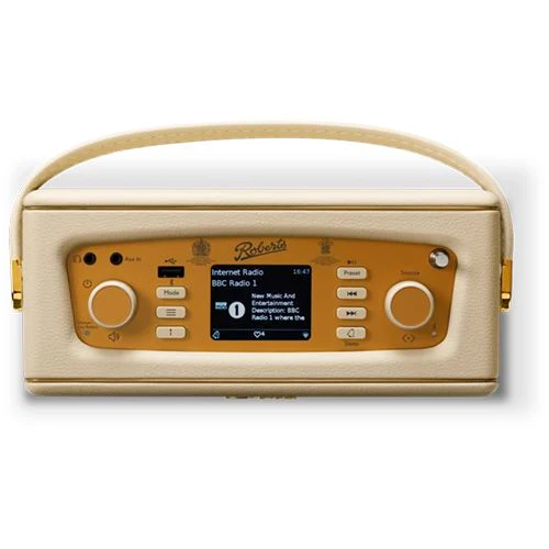 Radio Roberts Revival iStream 3L - Pastel Cream - Image 4