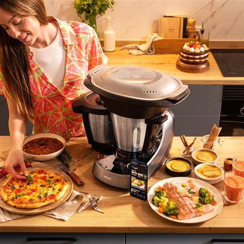 Robot de Cozinha Cecotec Mambo 11090 Habana 3,3 L Preto 1600W - Outlet - Grade A - Image 5
