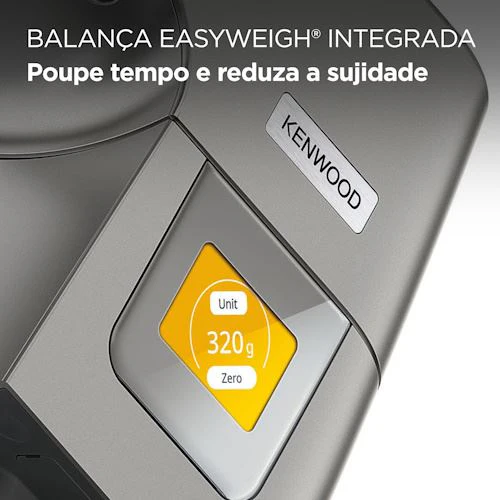 Robot de Cozinha Kenwood KWL90.124SI Titanium Chef Patissier XL - Prateado - Image 4