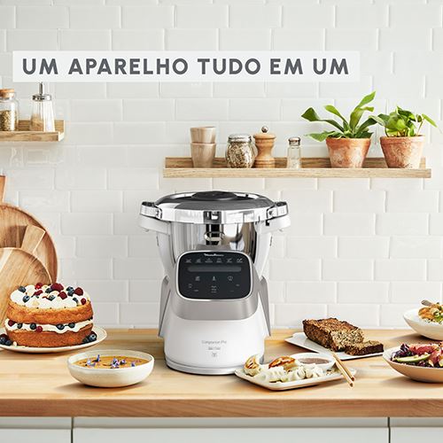 Robot de Cozinha Moulinex Companion Pro HF850810 - Branco | Metalizado - Image 3