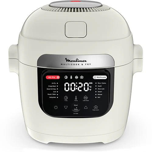 Robot Multicozedura Inteligente Moulinex Multicook & Fry MZ7311F0 - Creme