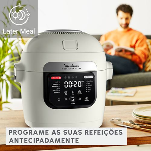 Robot Multicozedura Inteligente Moulinex Multicook & Fry MZ7311F0 - Creme - Image 6