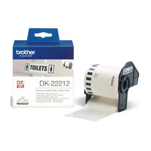Rolo de Etiquetas Brother DK22212 62mm - Branco - Image 2