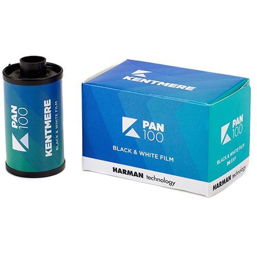 Rolo Preto e Branco Harman by Ilford Kentmere Pan 100 135/24 Exp