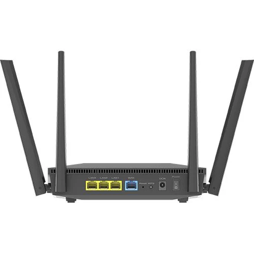 Router Extensível Asus RT-AX52 Dual Band WiFi 6 - Preto - Image 3