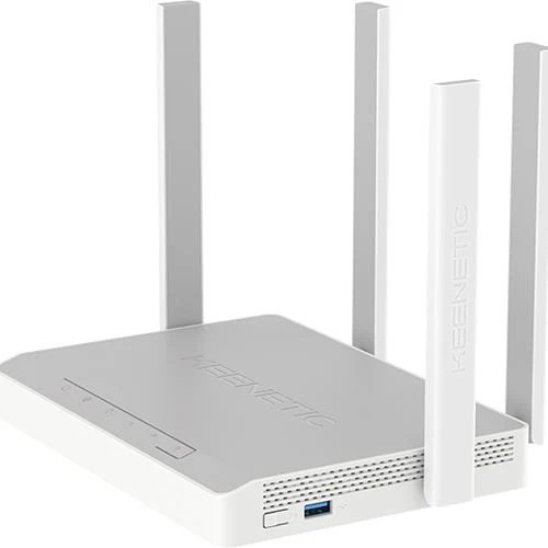 Router Keenetic Hero 4G+ (KN-2311) AX1800 Mesh Wi-Fi 6 4G + | Branco | Cinzento - Image 2