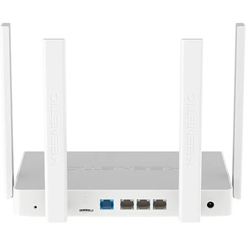 Router Keenetic Hero 4G+ (KN-2311) AX1800 Mesh Wi-Fi 6 4G + | Branco | Cinzento - Image 4