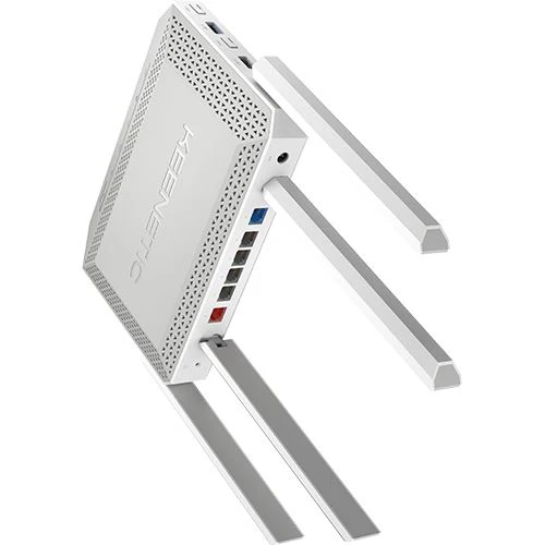 Router Keenetic Titan (KN-1812) BE7200 Mesh Wi-Fi 7 | Branco | Cinzento - Image 12
