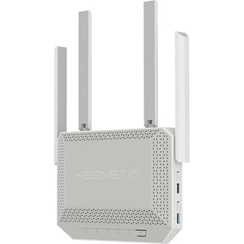 Router Keenetic Titan (KN-1812) BE7200 Mesh Wi-Fi 7 | Branco | Cinzento - Image 14