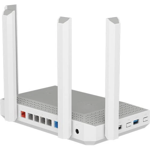 Router Keenetic Titan (KN-1812) BE7200 Mesh Wi-Fi 7 | Branco | Cinzento - Image 8