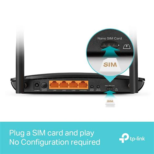Router TP-Link Archer MR500 WiFi AC1200 4G - Image 3