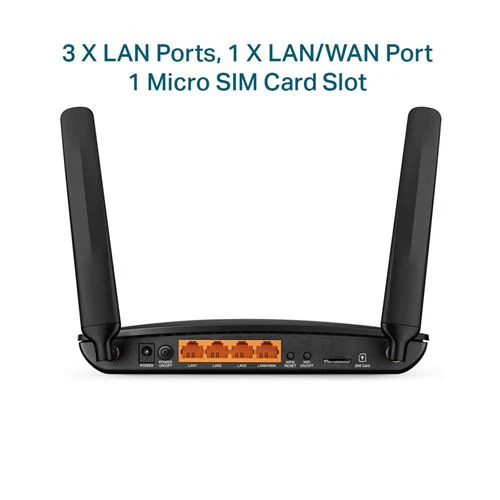 Router TP-Link TL-MR6400 v4.0 Wireless 4G 300Mbps - Image 3
