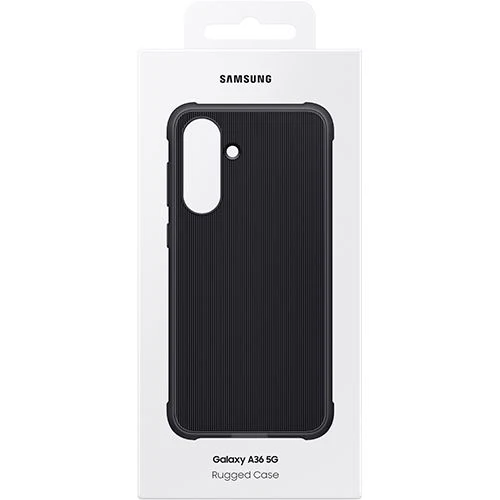 Capa Rugged Samsung para Galaxy A36 - Preta - Image 6