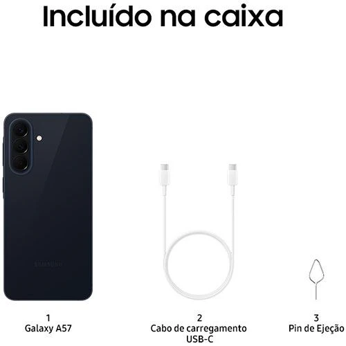 Samsung Galaxy A57 5G - 128GB - Azul Escuro - Image 9