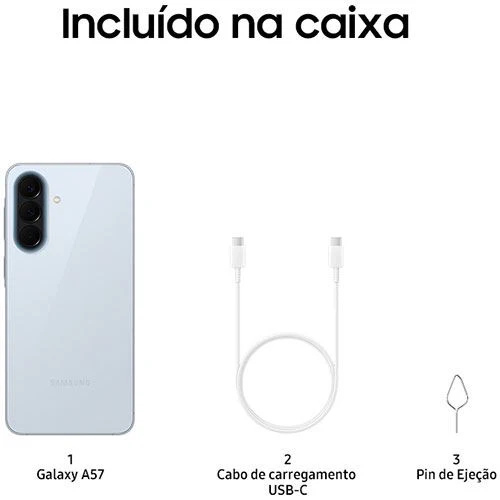 Samsung Galaxy A57 5G - 256GB - Azul Claro - Image 9