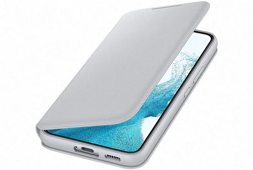 Samsung Galaxy S22 LED View Cover Cinza Clara - Image 4