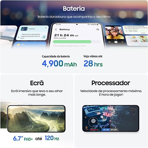 Samsung Galaxy S25 FE - 128GB - Preto Noturno - Image 5