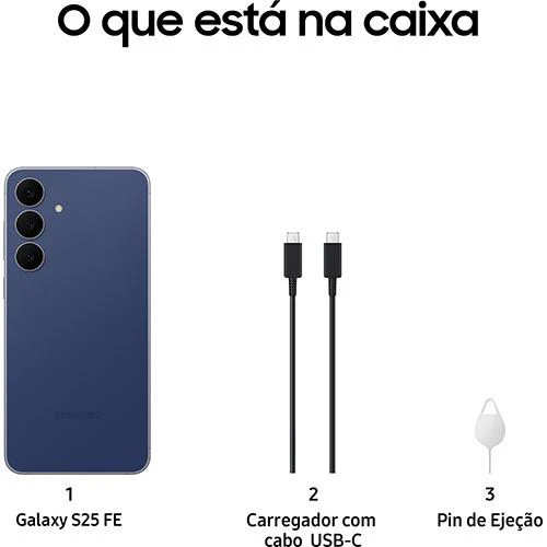 Samsung Galaxy S25 FE - 256GB - Azul Marinho - Image 7